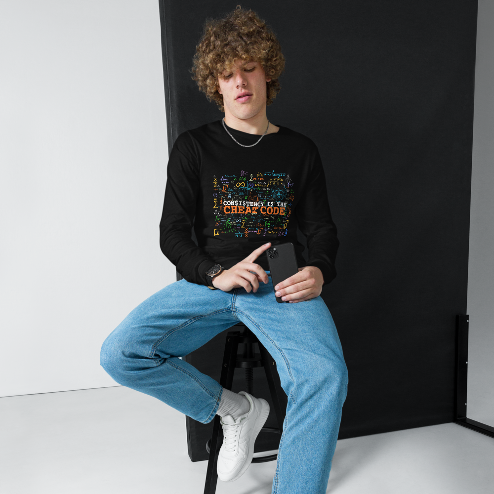 Consistency is the Cheat Code Long Sleeve Tee