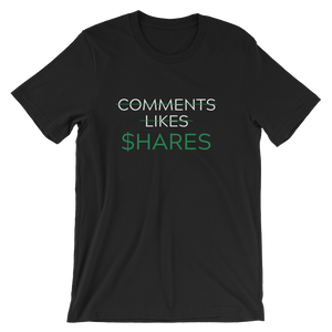 Comments - Likes - $HARES